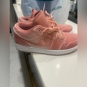 Pink velvet Air Jordan